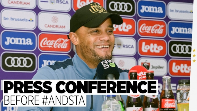 Embedded thumbnail for Vincent Kompany&#039;s press conference before #ANDSTA