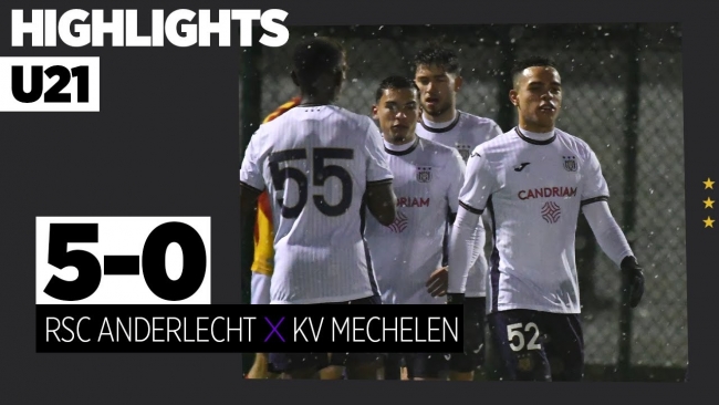 Embedded thumbnail for Mooie overwinning van onze U21 tegen Mechelen