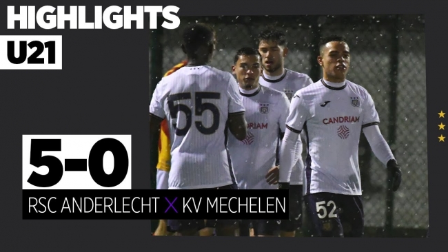 Embedded thumbnail for Highlights U21: RSCA - KV Mechelen