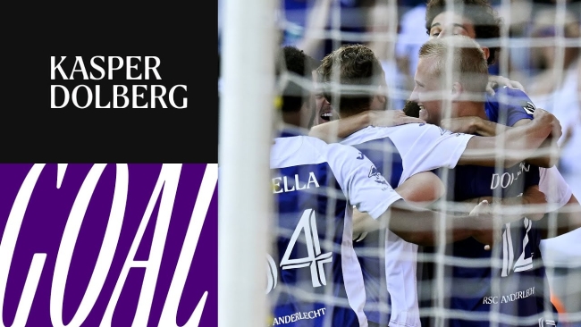 Embedded thumbnail for RSC Anderlecht - KVC Westerlo: Dolberg 1-0