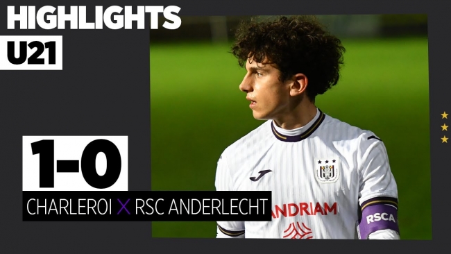 Embedded thumbnail for U21 : Charleroi 1-0 RSCA