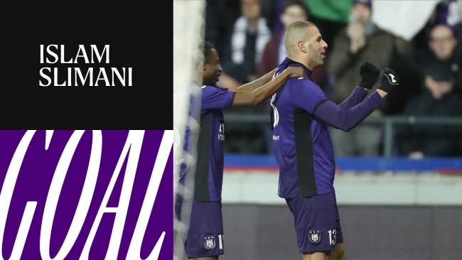 Embedded thumbnail for RSC Anderlecht - Cercle Brugge: Slimani 1-0