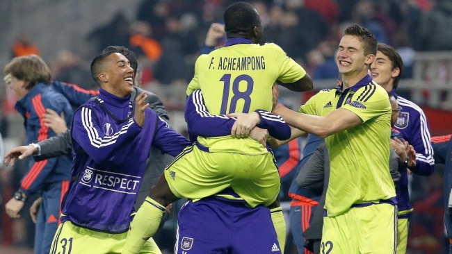 Embedded thumbnail for Highlights Olympiacos FC 1-2 RSC Anderlecht (25/02/2016)