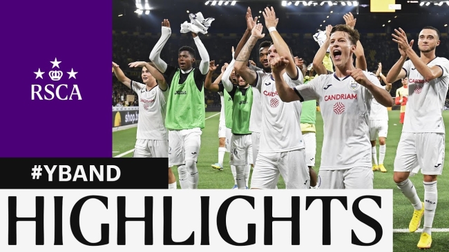 Embedded thumbnail for HIGHLIGHTS: Young Boys Berne - RSC Anderlecht