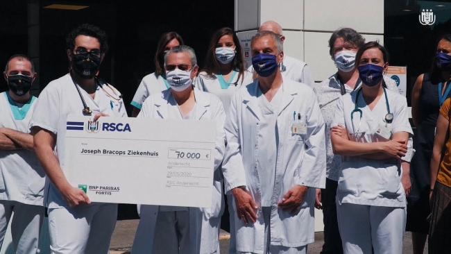 Embedded thumbnail for Le RSCA soutient les soignants à Bruxelles 