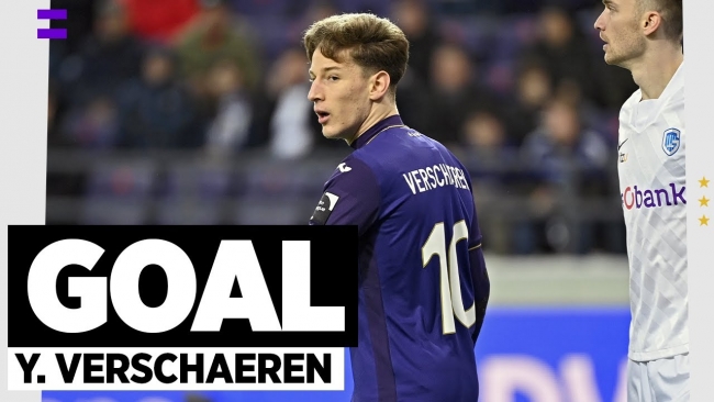Embedded thumbnail for RSC Anderlecht - KRC Genk: Verschaeren 2-0