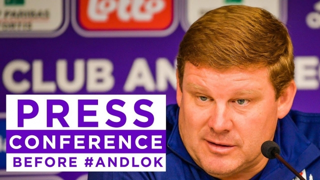 Embedded thumbnail for Press conference before RSCA - Lokeren