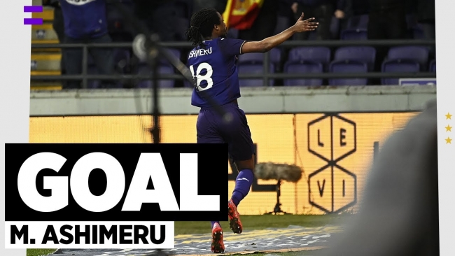 Embedded thumbnail for RSC Anderlecht - KRC Genk: Ashimeru 1-0
