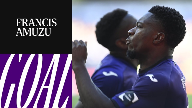 Embedded thumbnail for RSC Anderlecht - Seraing: Amuzu 1-0