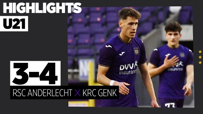 Embedded thumbnail for U21: RSCA 3-4 KRC Genk