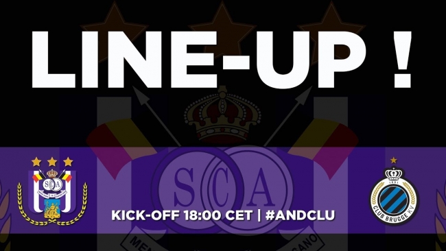 Embedded thumbnail for RSCA - Club Brugge: the starting line-up!
