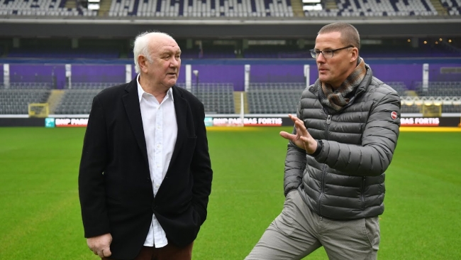 Embedded thumbnail for Aimé Anthuenis &amp; Marc Hendrikx before RSCA-Genk
