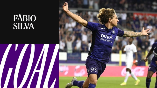 Embedded thumbnail for RSC Anderlecht - Paide Linnameeskond: Silva 1-0