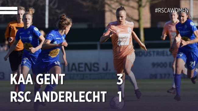 Embedded thumbnail for Women&#039;s Cup: KAA Gent 3-1 RSCA 