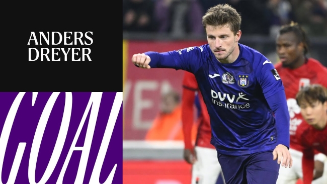 Embedded thumbnail for RSC Anderlecht -  RWDM: Dreyer 1-1