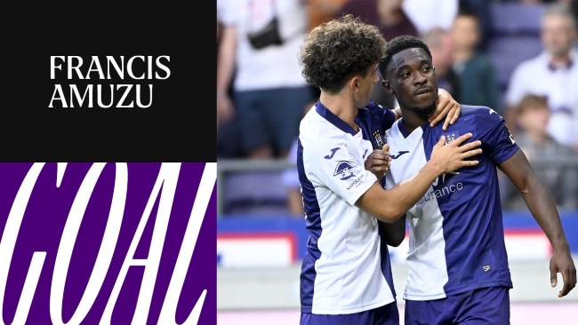 Embedded thumbnail for RSC Anderlecht - Charleroi: Amuzu 2-1