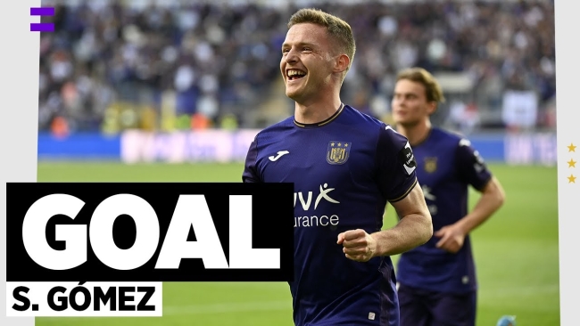 Embedded thumbnail for RSC Anderlecht  - Antwerp: Gomez 1-0