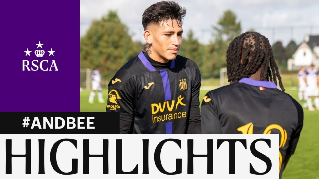 Embedded thumbnail for HIGHLIGHTS: RSC Anderlecht - Beerschot