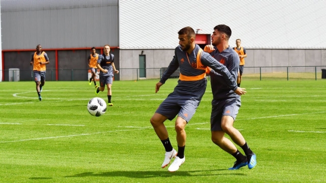 Embedded thumbnail for First training of the new season 18-19