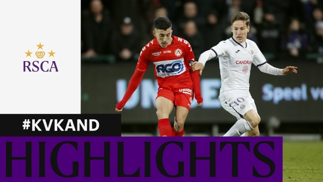 Embedded thumbnail for HIGHLIGHTS: KV Kortrijk - RSC Anderlecht