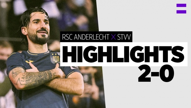 Embedded thumbnail for HIGHLIGHTS: RSC Anderlecht - STVV | 2021-2022