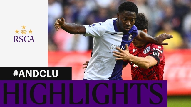 Embedded thumbnail for HIGHLIGHTS: RSC Anderlecht - Club Brugge