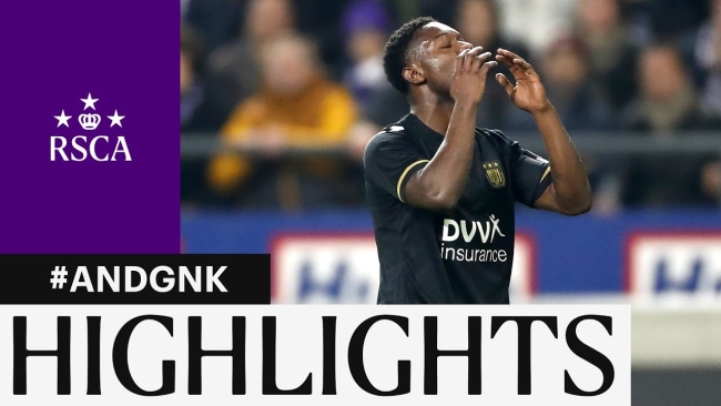 Embedded thumbnail for HIGHLIGHTS: RSC Anderlecht - KRC Genk