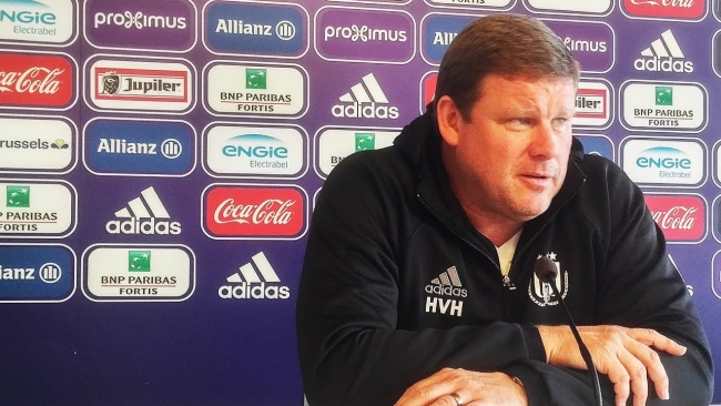 Embedded thumbnail for Hein Vanhaezebrouck before Genk - RSCA