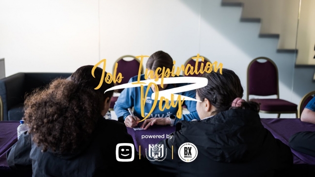 Embedded thumbnail for BX-girls meet RSCA and Telenet employees on &#039;Job Inspiration Day’