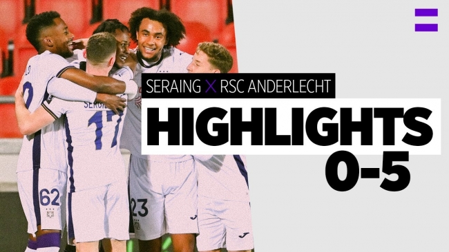 Embedded thumbnail for HIGHLIGHTS: Seraing - RSC Anderlecht | 2021-2022