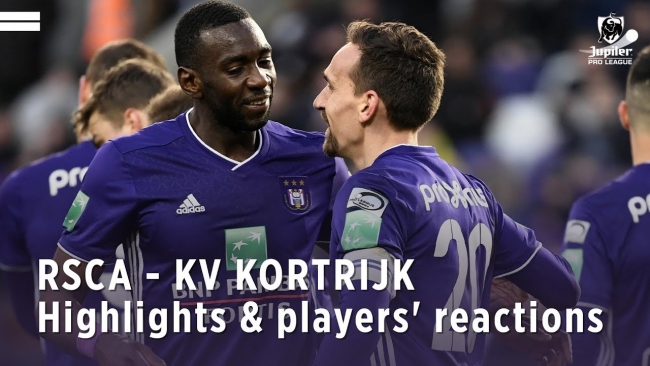 Embedded thumbnail for RSCA - KV Kortrijk: highlights &amp;amp; players&amp;#39; reactions