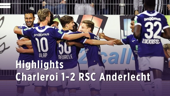 Embedded thumbnail for Charleroi 1-2 RSCA 04/10/2019 