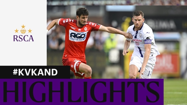 Embedded thumbnail for HIGHLIGHTS: KV Kortrijk - RSC Anderlecht