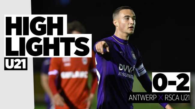 Embedded thumbnail for U21 : Antwerp 0-2 RSCA