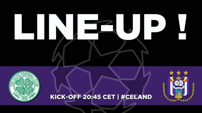 Embedded thumbnail for Celtic FC​ - RSCA: the starting line-up!