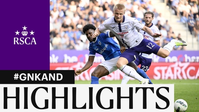 Embedded thumbnail for HIGHLIGHTS: KRC Genk - RSC Anderlecht