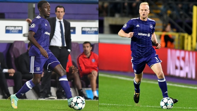 Embedded thumbnail for Appiah &amp; Deschacht after RSCA - PSG