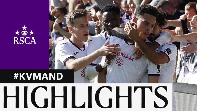 Embedded thumbnail for HIGHLIGHTS: KV Mechelen - RSC Anderlecht