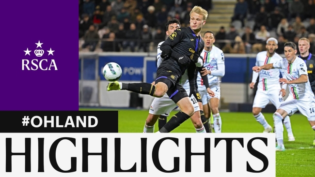 Embedded thumbnail for Highlights: OH Leuven - RSC Anderlecht