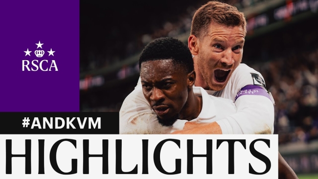 Highlights Cup: RAAL - RSC Anderlecht